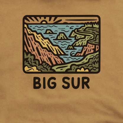 Big Sur State Park Hoodie Adventure and Outdoors Themed Hoodie