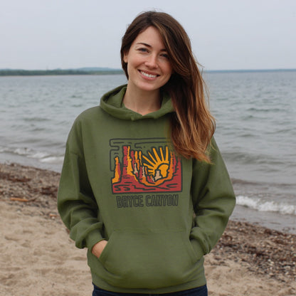Bryce Canyon National Park Hoodie Adventure and Outdoors Themed Hoodie