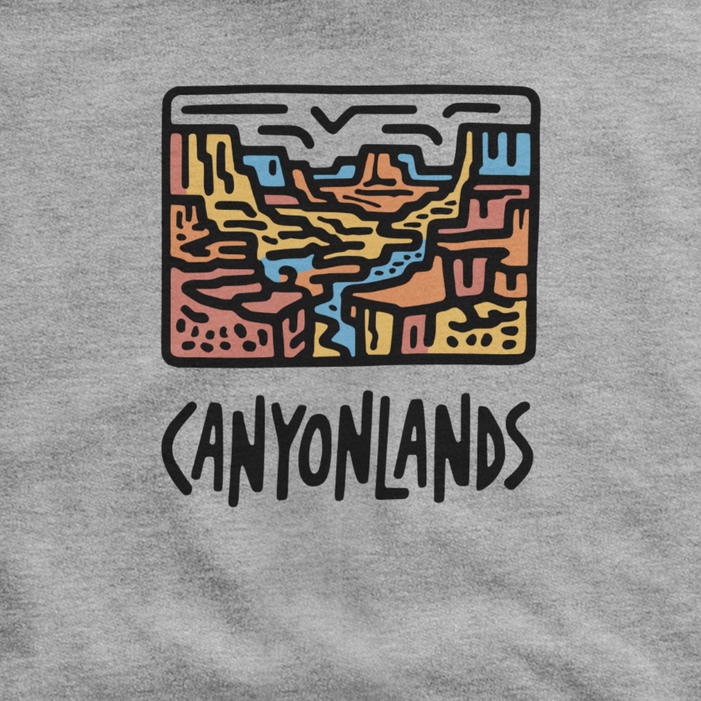Canyonlands National Park Hoodie Adventure and Outdoors Themed Hoodie