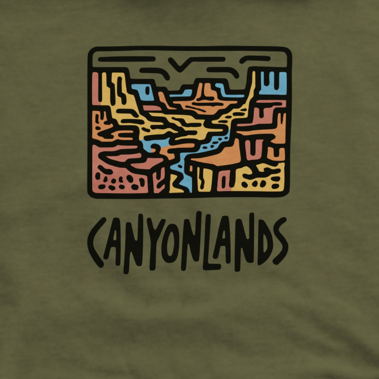 Canyonlands National Park Hoodie Adventure and Outdoors Themed Hoodie