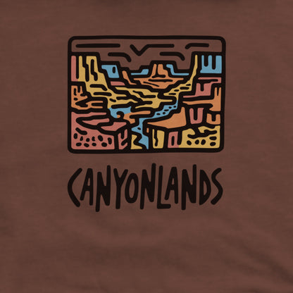 Canyonlands National Park Hoodie Adventure and Outdoors Themed Hoodie