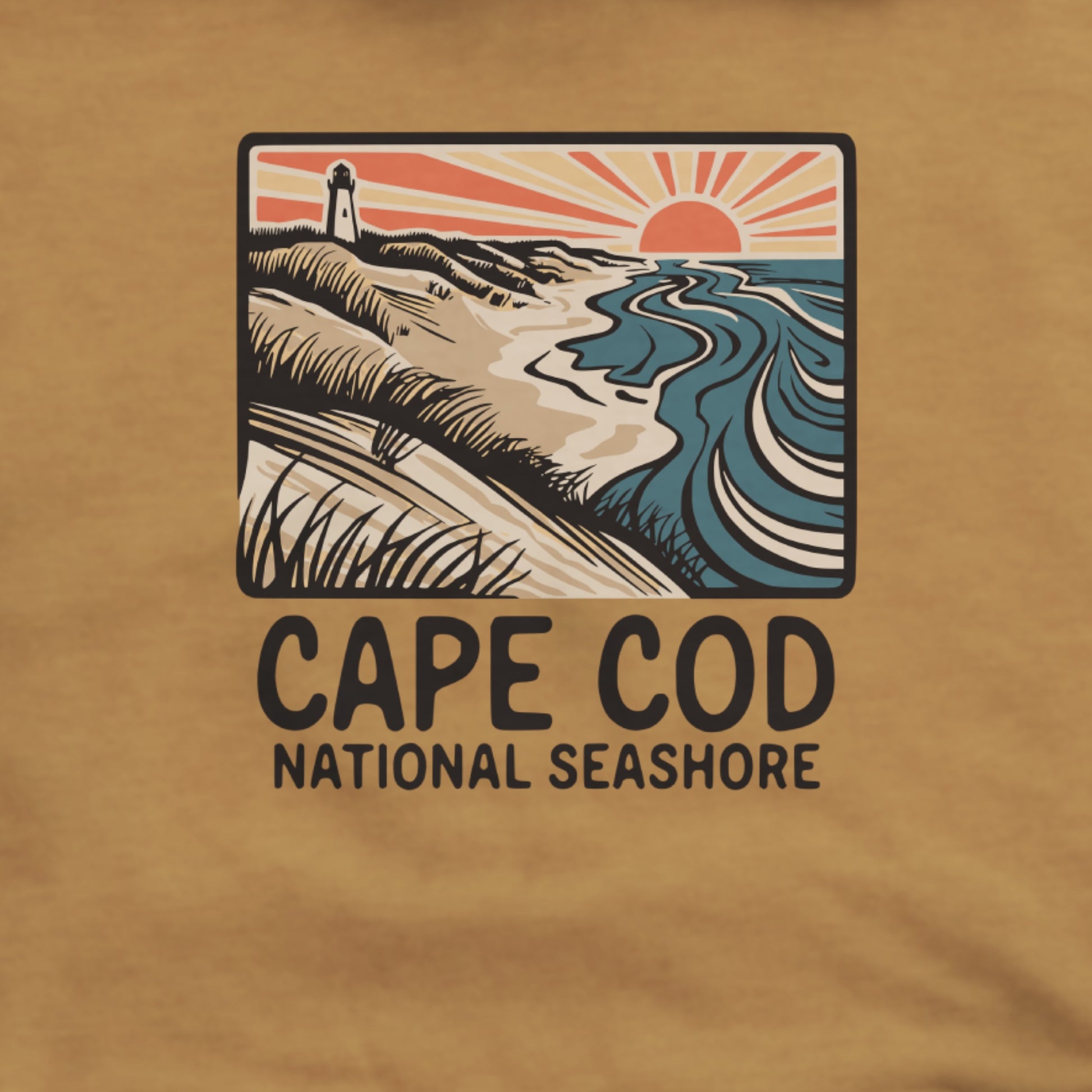 Cape Cod National Seashore Hoodie Adventure and Outdoors Themed Hoodie
