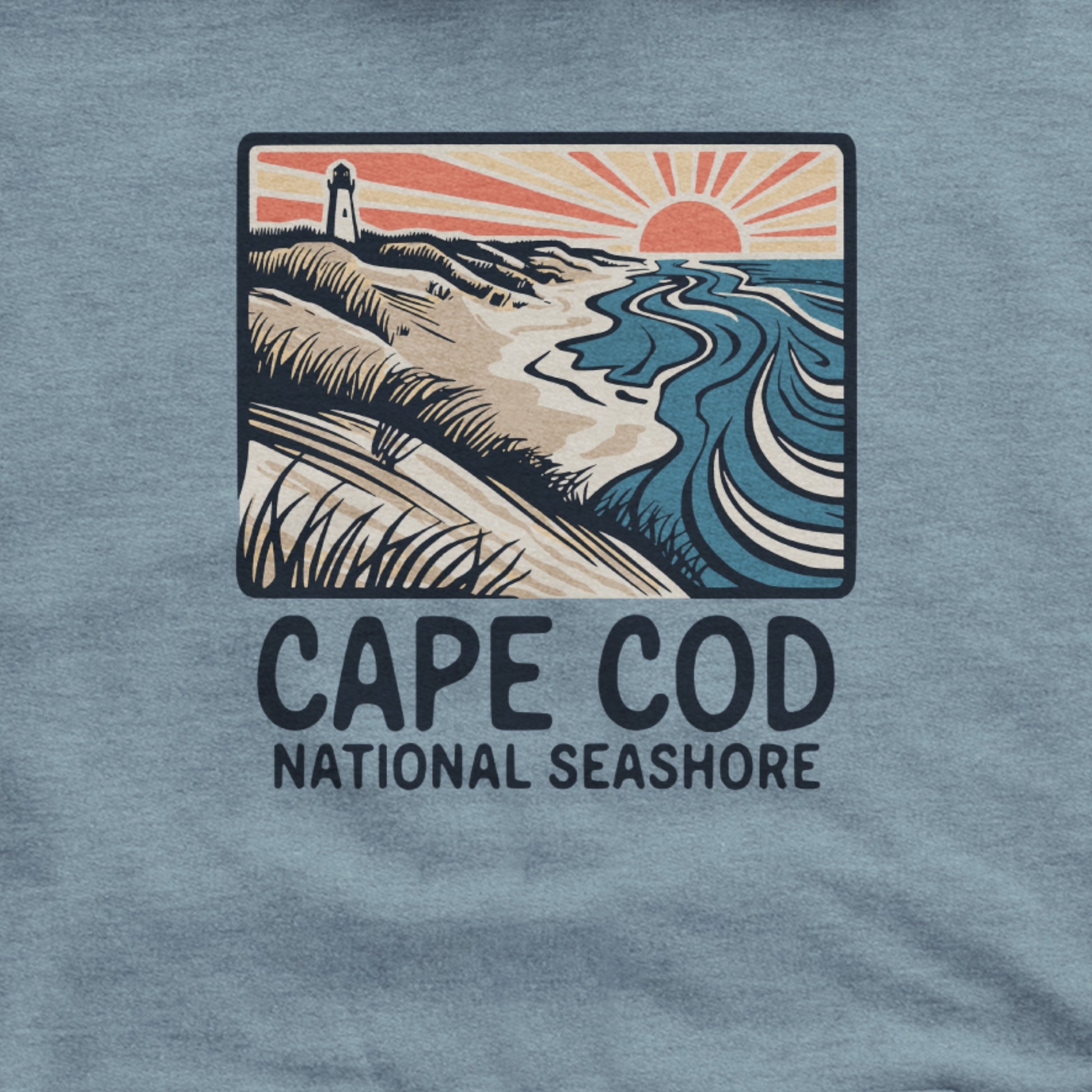 Cape Cod National Seashore Hoodie Adventure and Outdoors Themed Hoodie