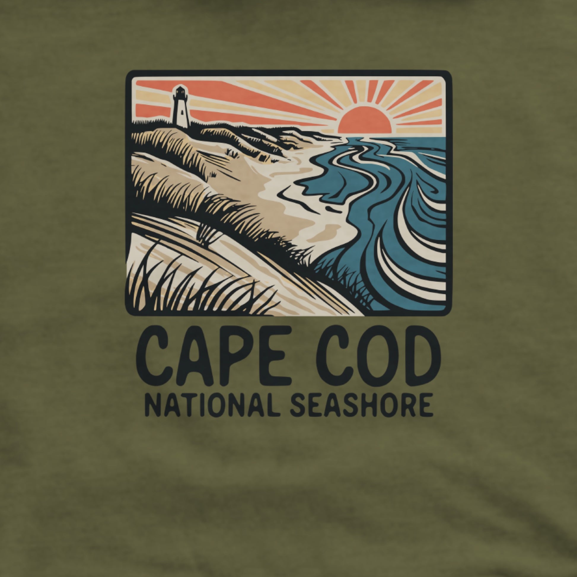 Cape Cod National Seashore Hoodie Adventure and Outdoors Themed Hoodie