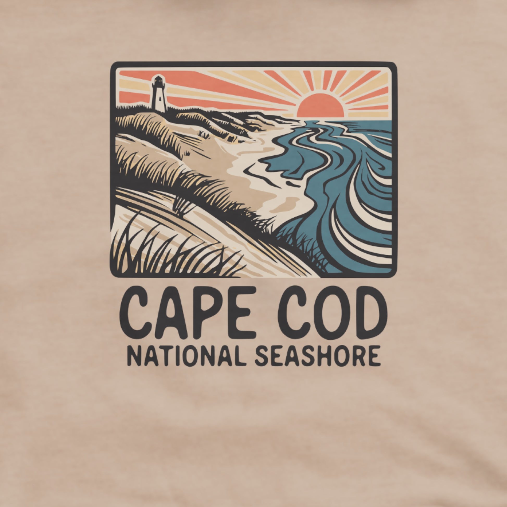 Cape Cod National Seashore Hoodie Adventure and Outdoors Themed Hoodie
