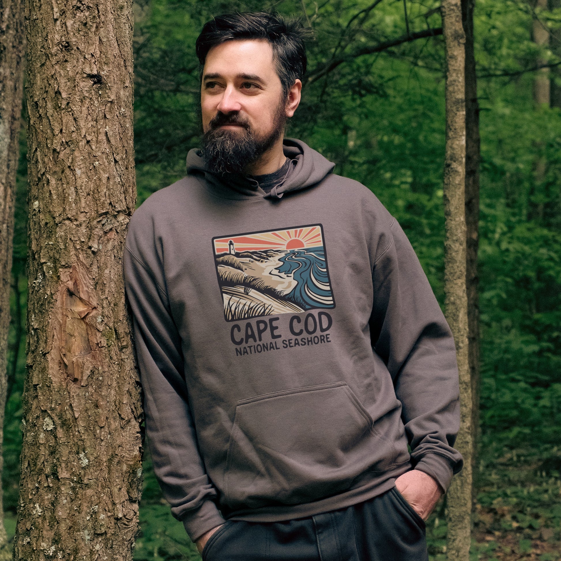 Cape Cod National Seashore Hoodie Adventure and Outdoors Themed Hoodie