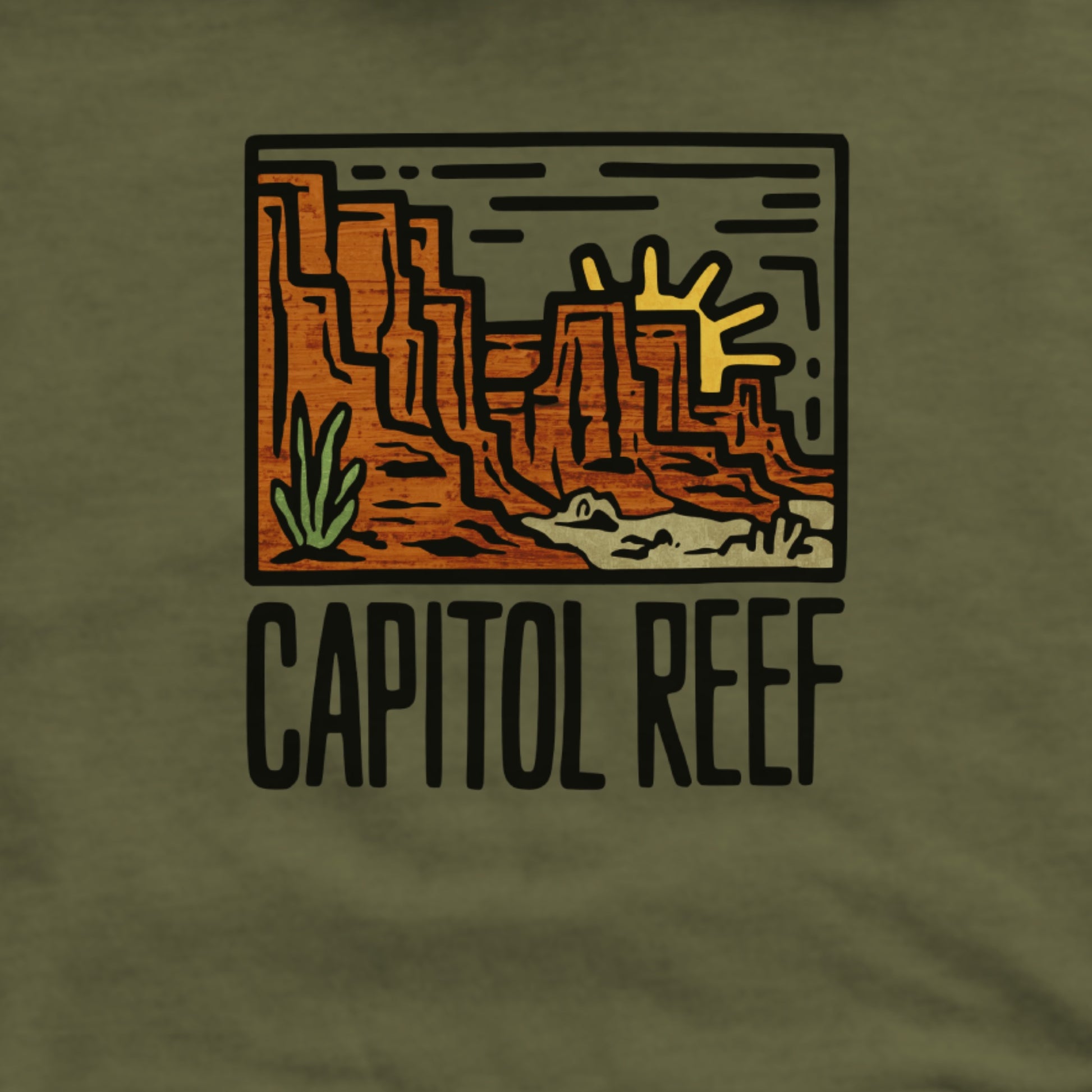 Capitol Reef National Park Hoodie Adventure and Outdoors Themed Hoodie