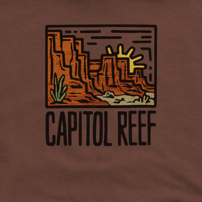 Capitol Reef National Park Hoodie Adventure and Outdoors Themed Hoodie