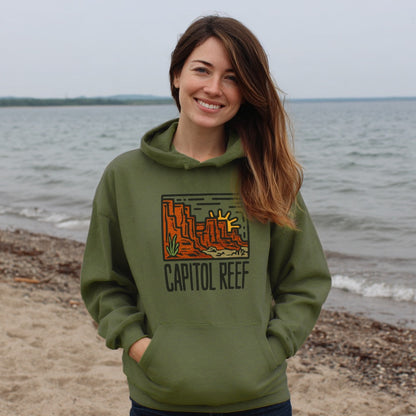 Capitol Reef National Park Hoodie Adventure and Outdoors Themed Hoodie