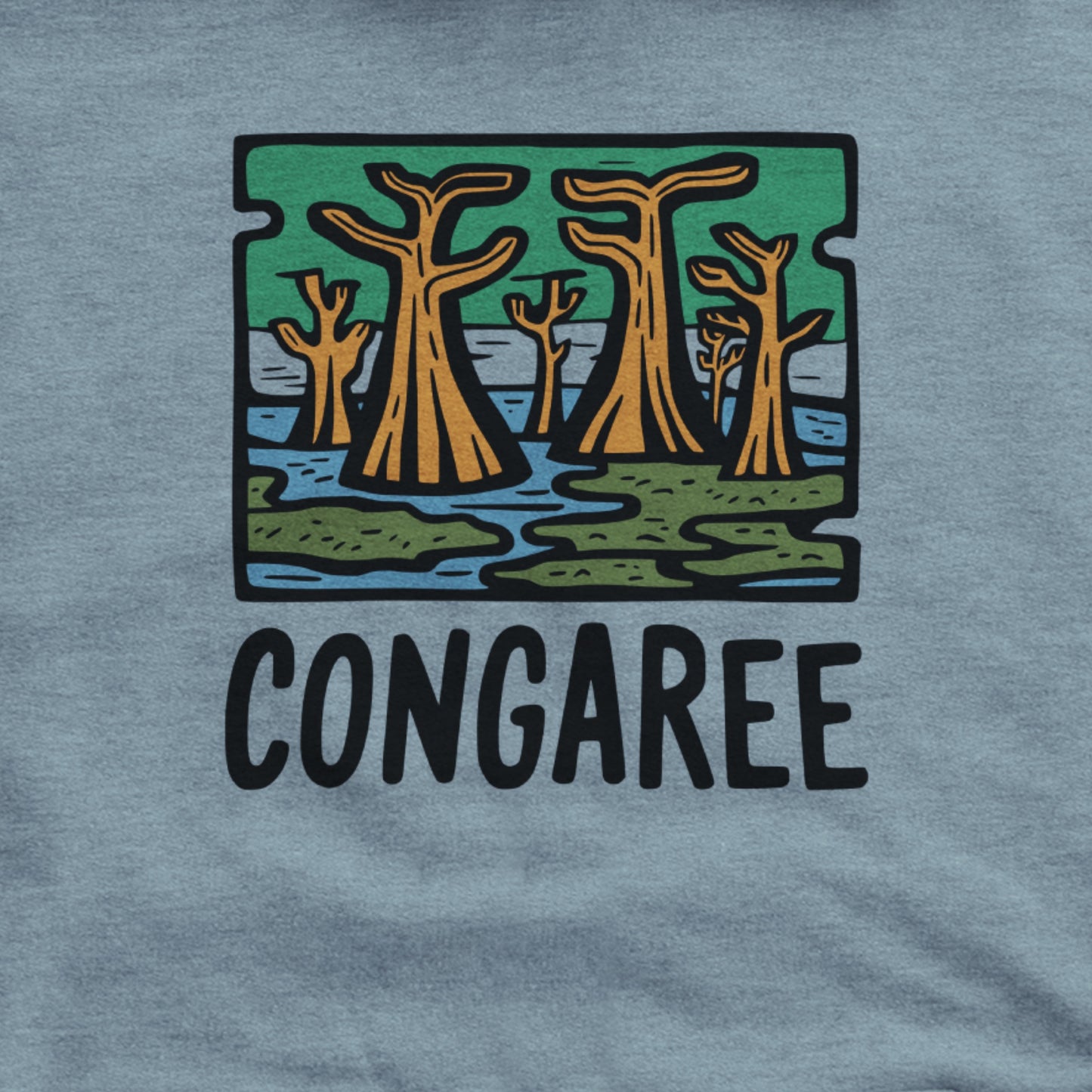 Congaree National Park Hoodie Adventure and Outdoors Themed Hoodie