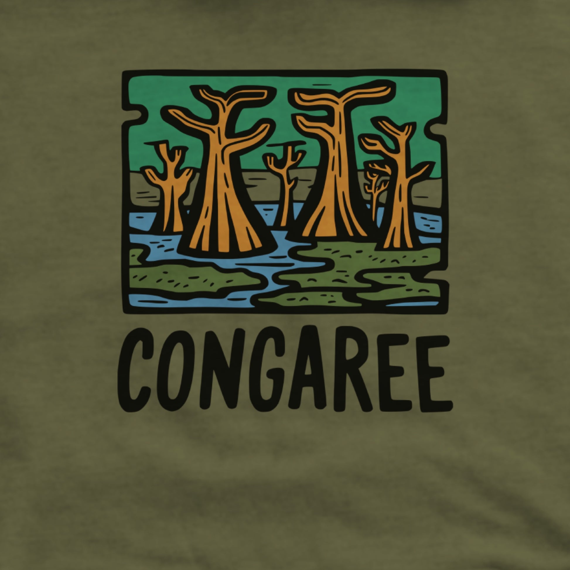 Congaree National Park Hoodie Adventure and Outdoors Themed Hoodie