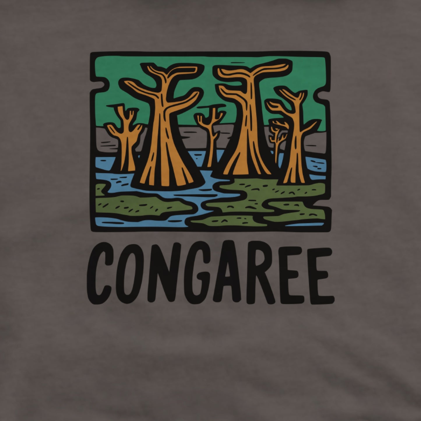 Congaree National Park Hoodie Adventure and Outdoors Themed Hoodie