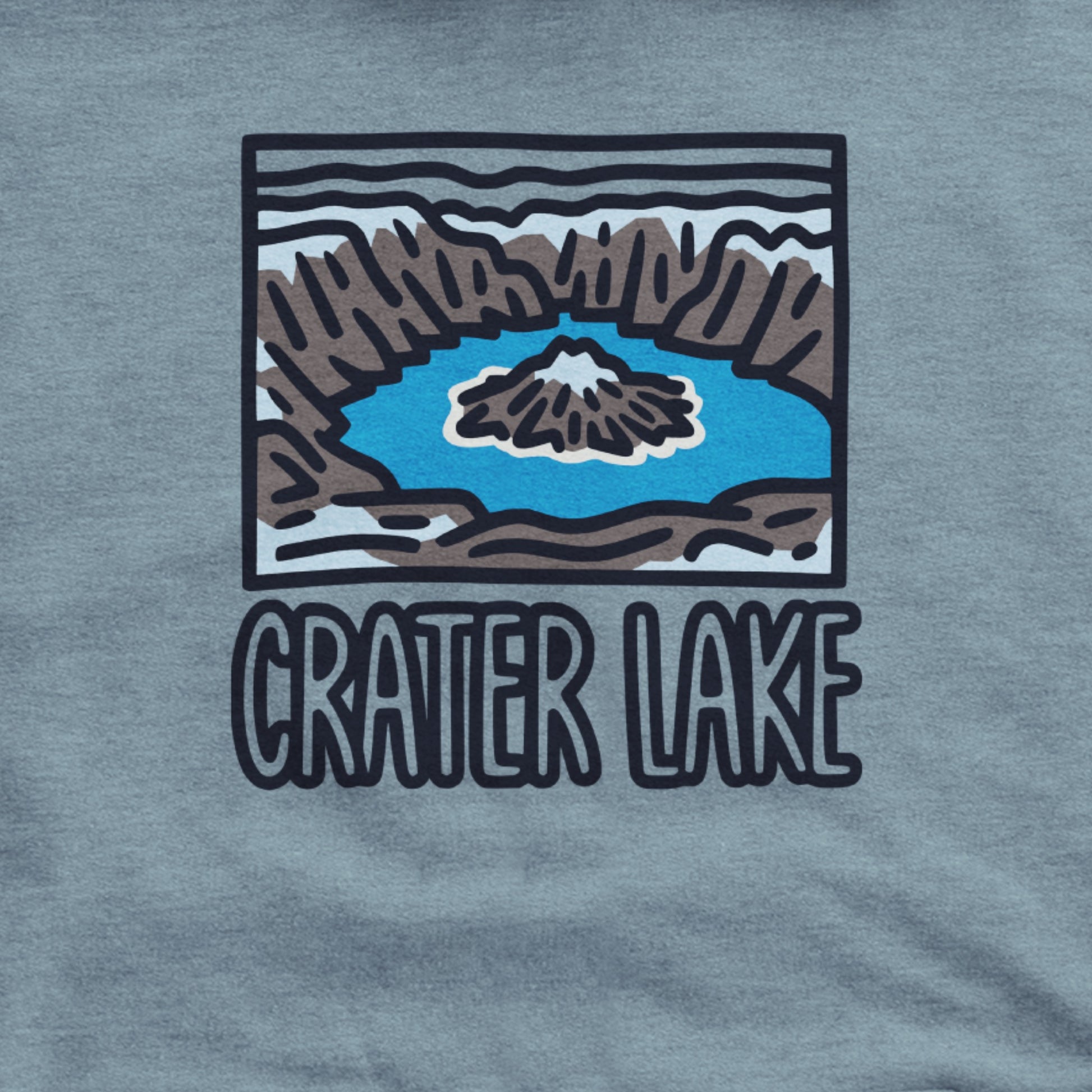 Crater Lake National Park Hoodie Adventure and Outdoors Themed Hoodie