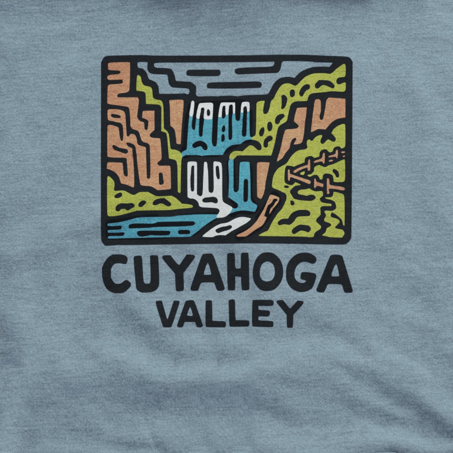 Cuyahoga Valley National Park Hoodie Adventure and Outdoors Themed Hoodie