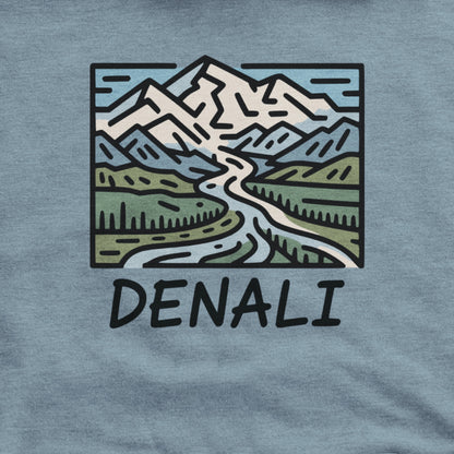 Denali National Park Hoodie Adventure and Outdoors Themed Hoodie
