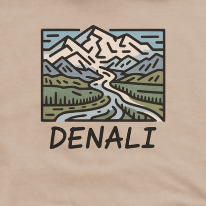 Denali National Park Hoodie Adventure and Outdoors Themed Hoodie