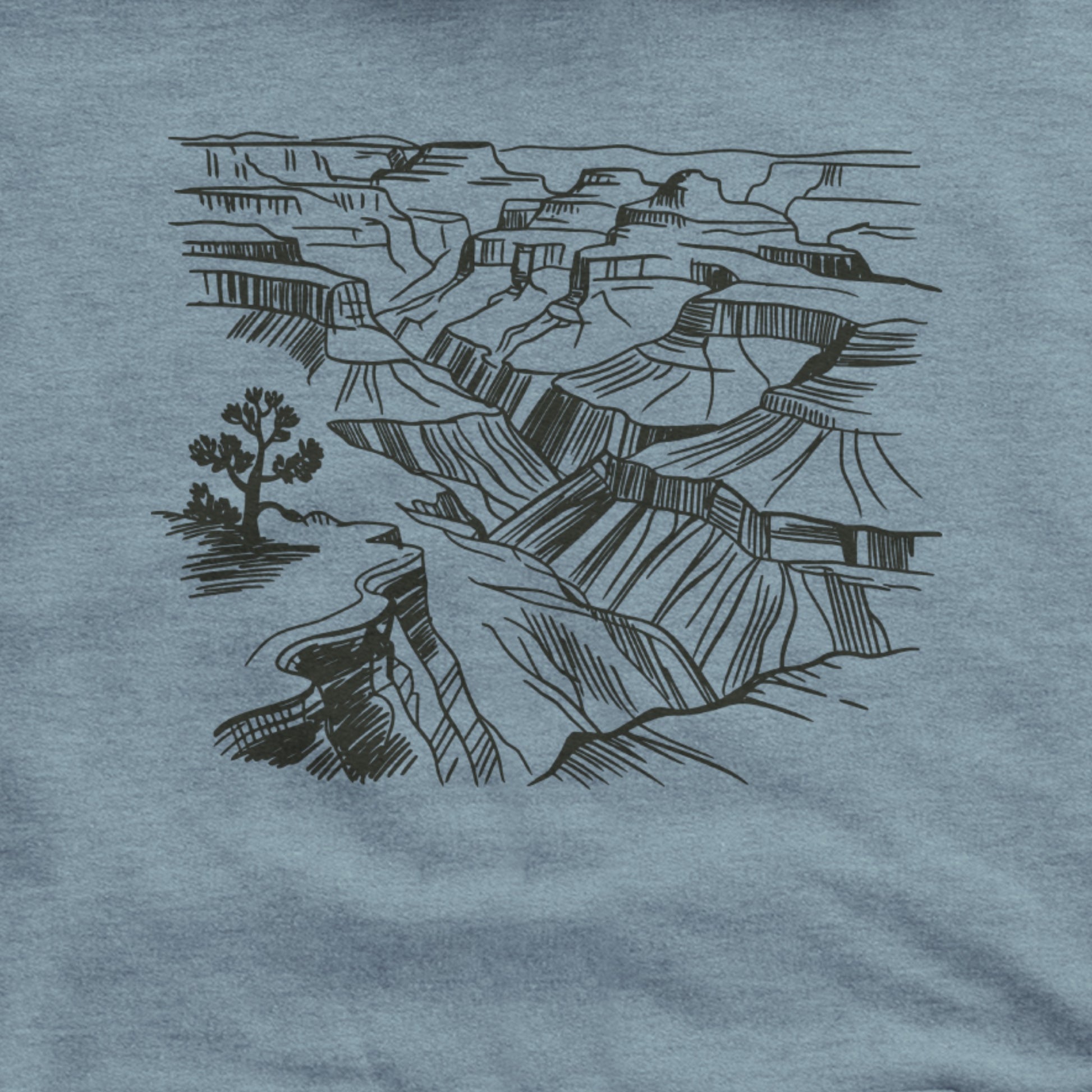 Grand Canyon Doodle Hoodie Adventure and Outdoors Themed Hoodie