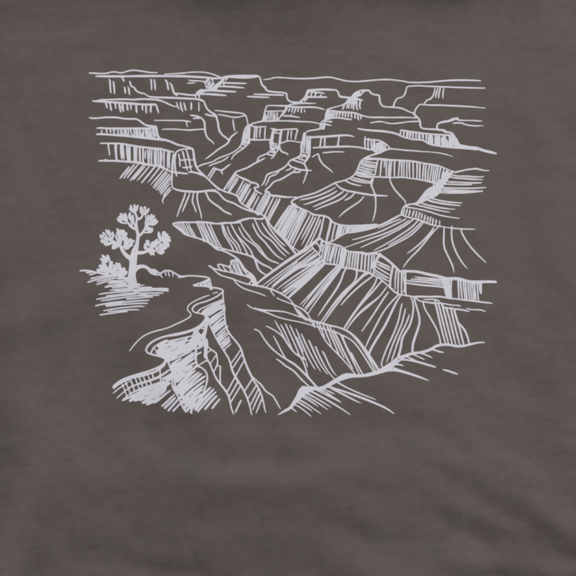 Grand Canyon Doodle Hoodie Adventure and Outdoors Themed Hoodie