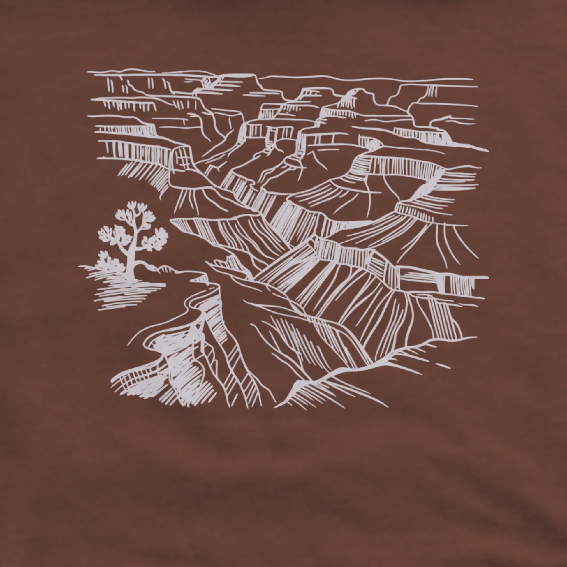 Grand Canyon Doodle Hoodie Adventure and Outdoors Themed Hoodie