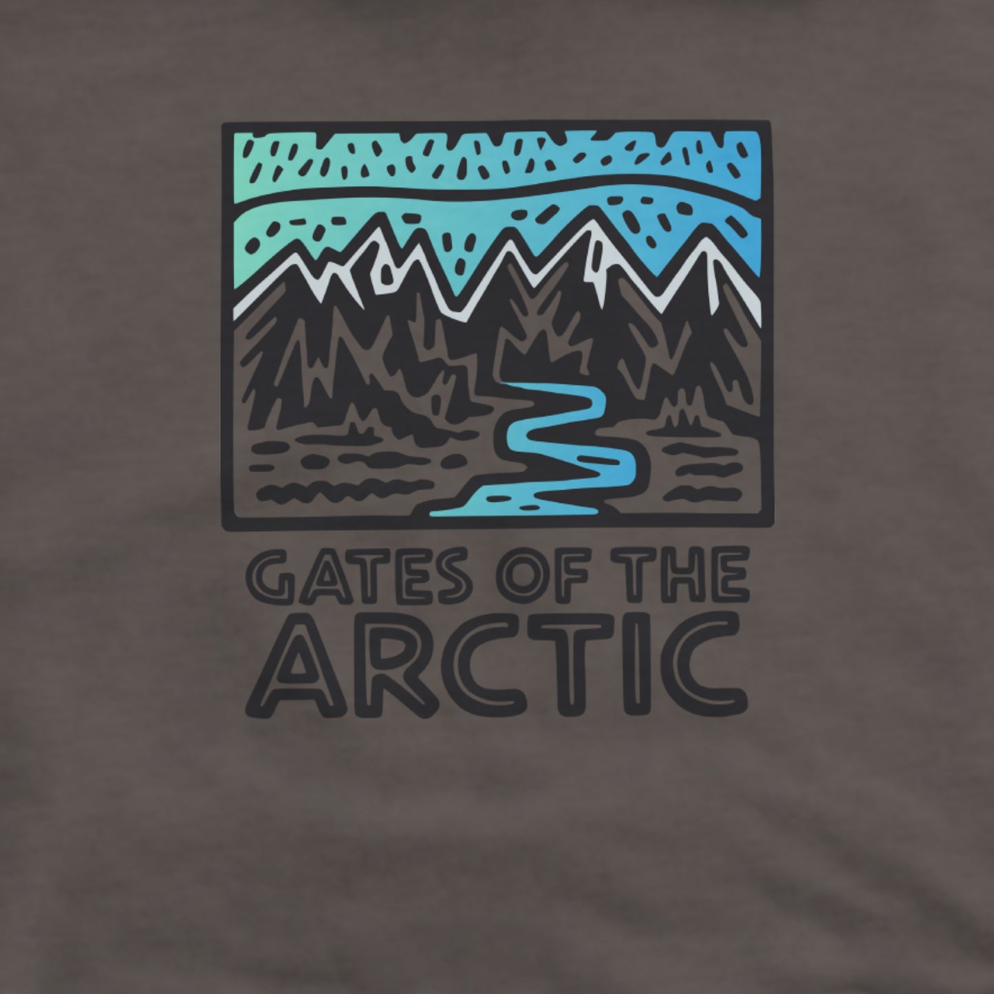 Gates of the Artic National Park Hoodie Adventure and Outdoors Themed Hoodie
