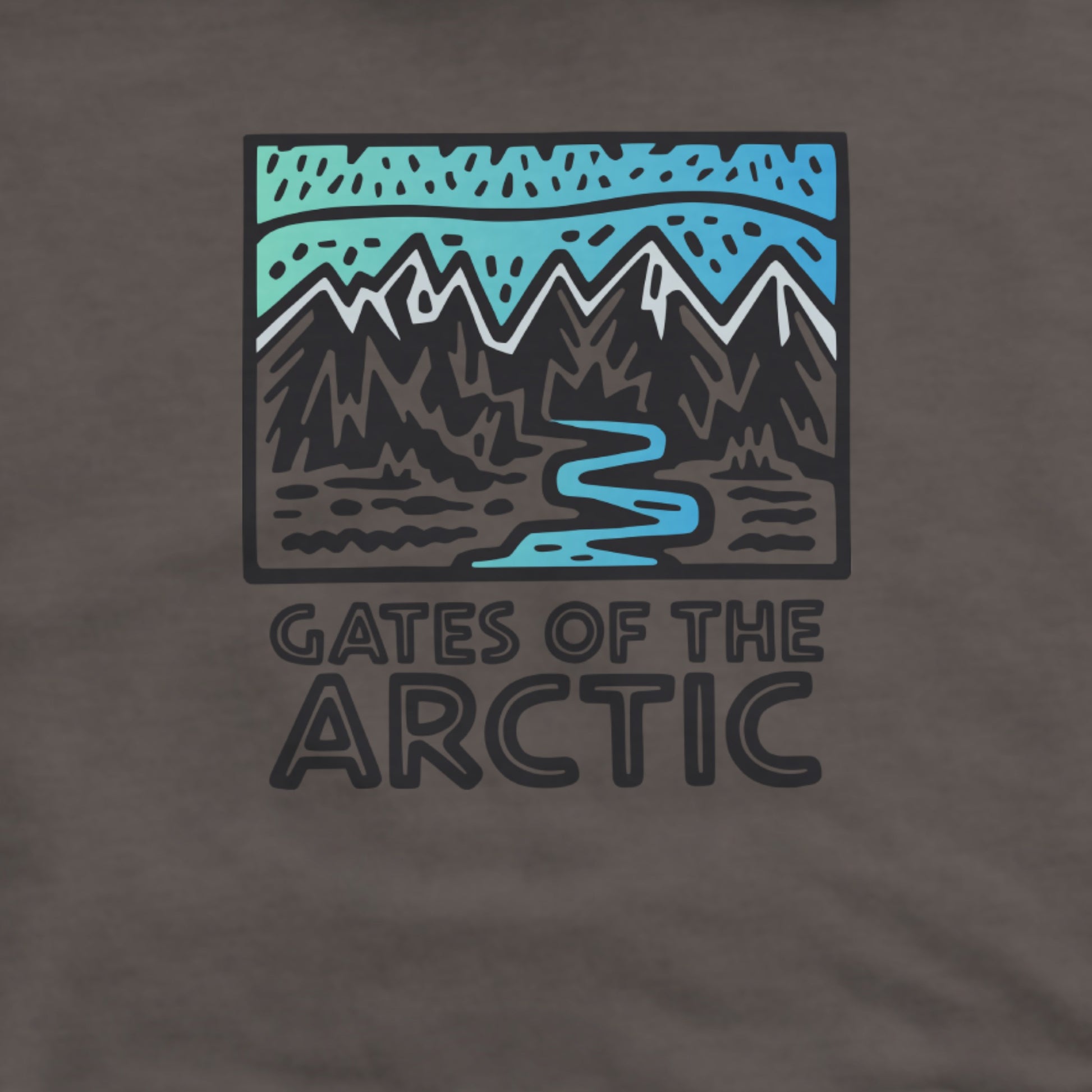 Gates of the Artic National Park Hoodie Adventure and Outdoors Themed Hoodie