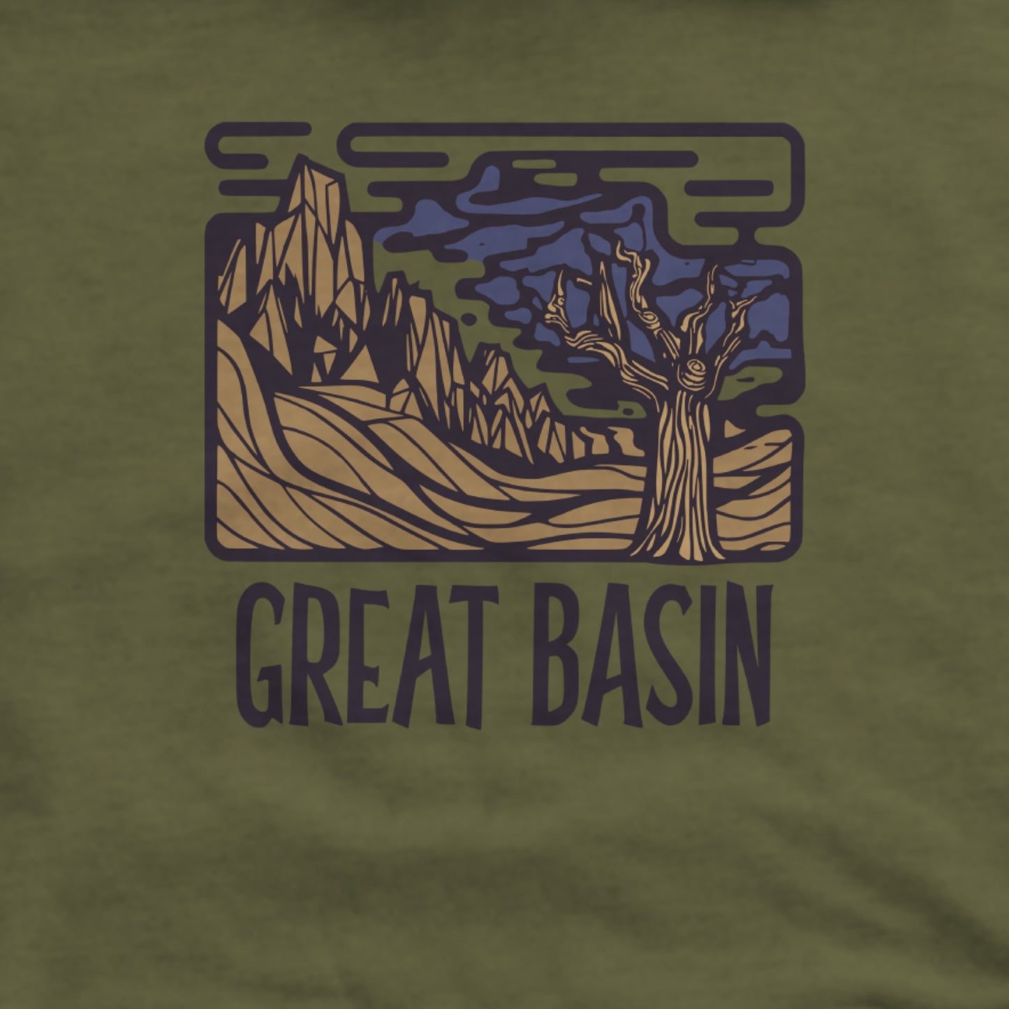 Great Basin National Park Hoodie Adventure and Outdoors Themed Hoodie