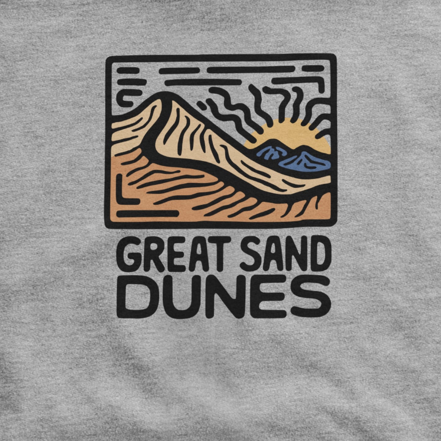 Great Sand Dunes National Park Hoodie Adventure and Outdoors Themed Hoodie