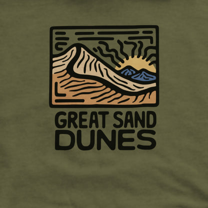 Great Sand Dunes National Park Hoodie Adventure and Outdoors Themed Hoodie
