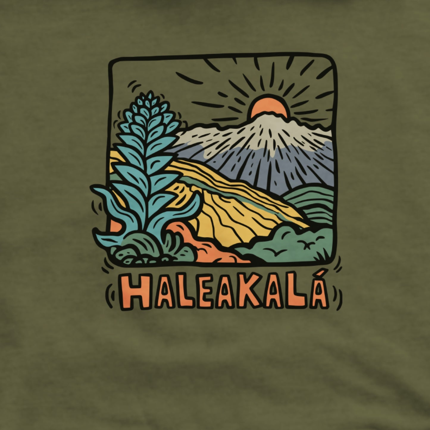 Haleakala National Park Hoodie Adventure and Outdoors Themed Hoodie