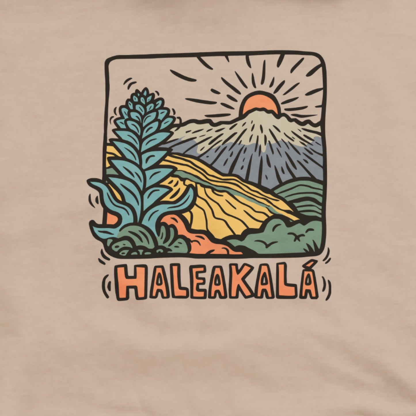 Haleakala National Park Hoodie Adventure and Outdoors Themed Hoodie