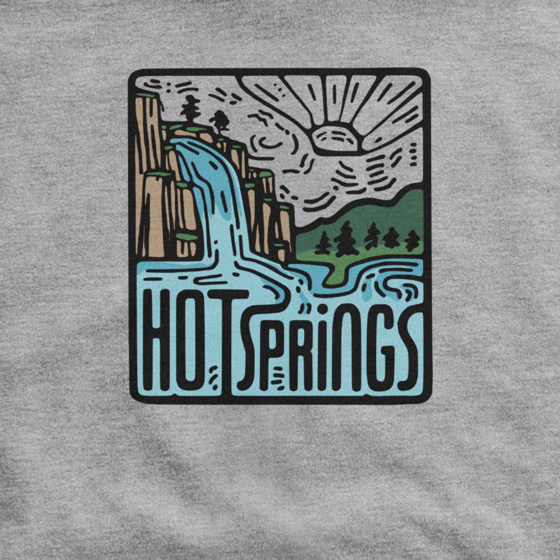 Hot Springs National Park Hoodie Adventure and Outdoors Themed Hoodie
