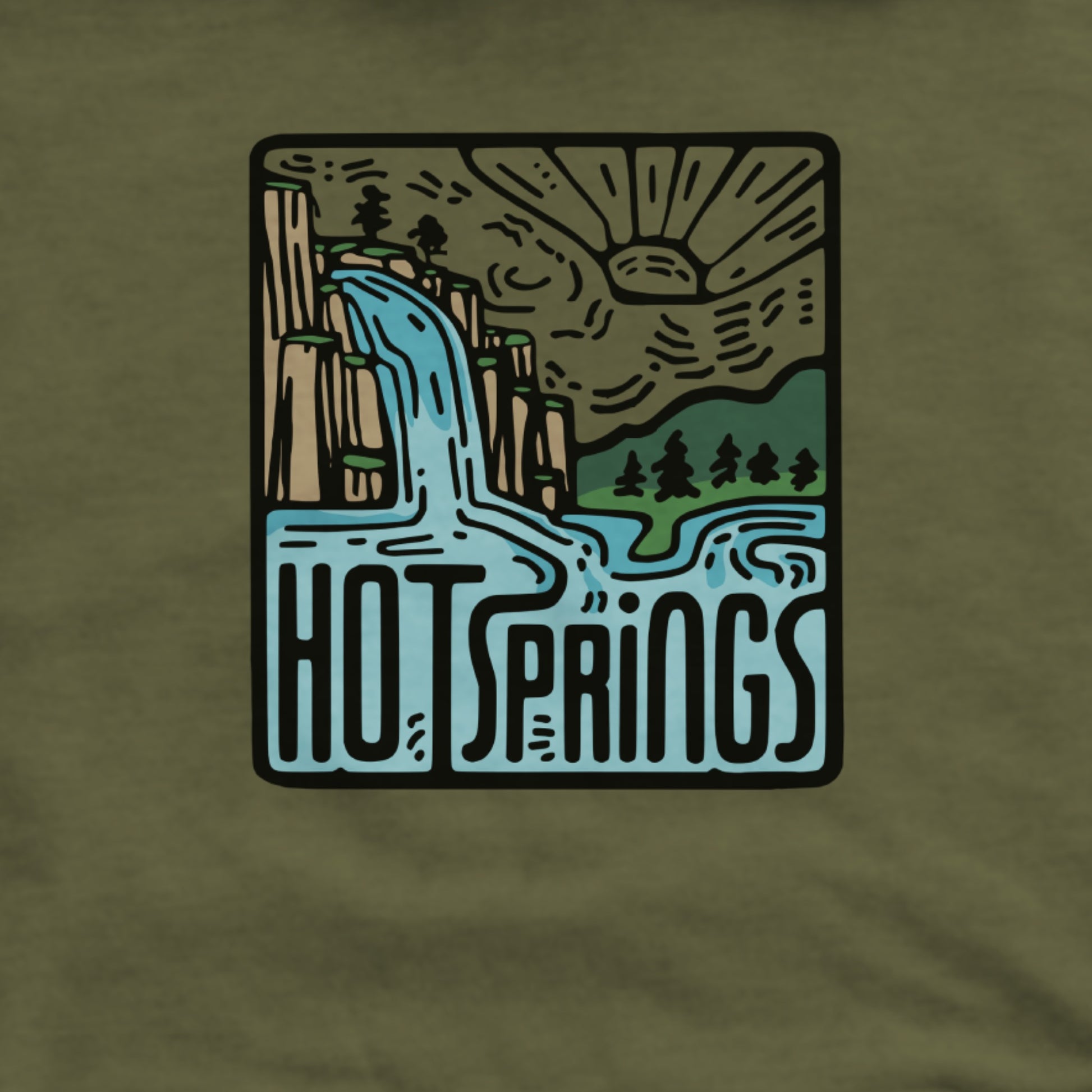 Hot Springs National Park Hoodie Adventure and Outdoors Themed Hoodie