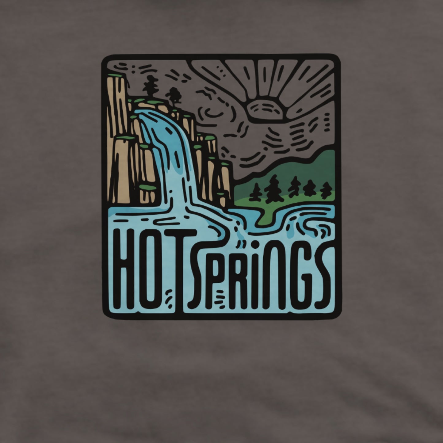 Hot Springs National Park Hoodie Adventure and Outdoors Themed Hoodie