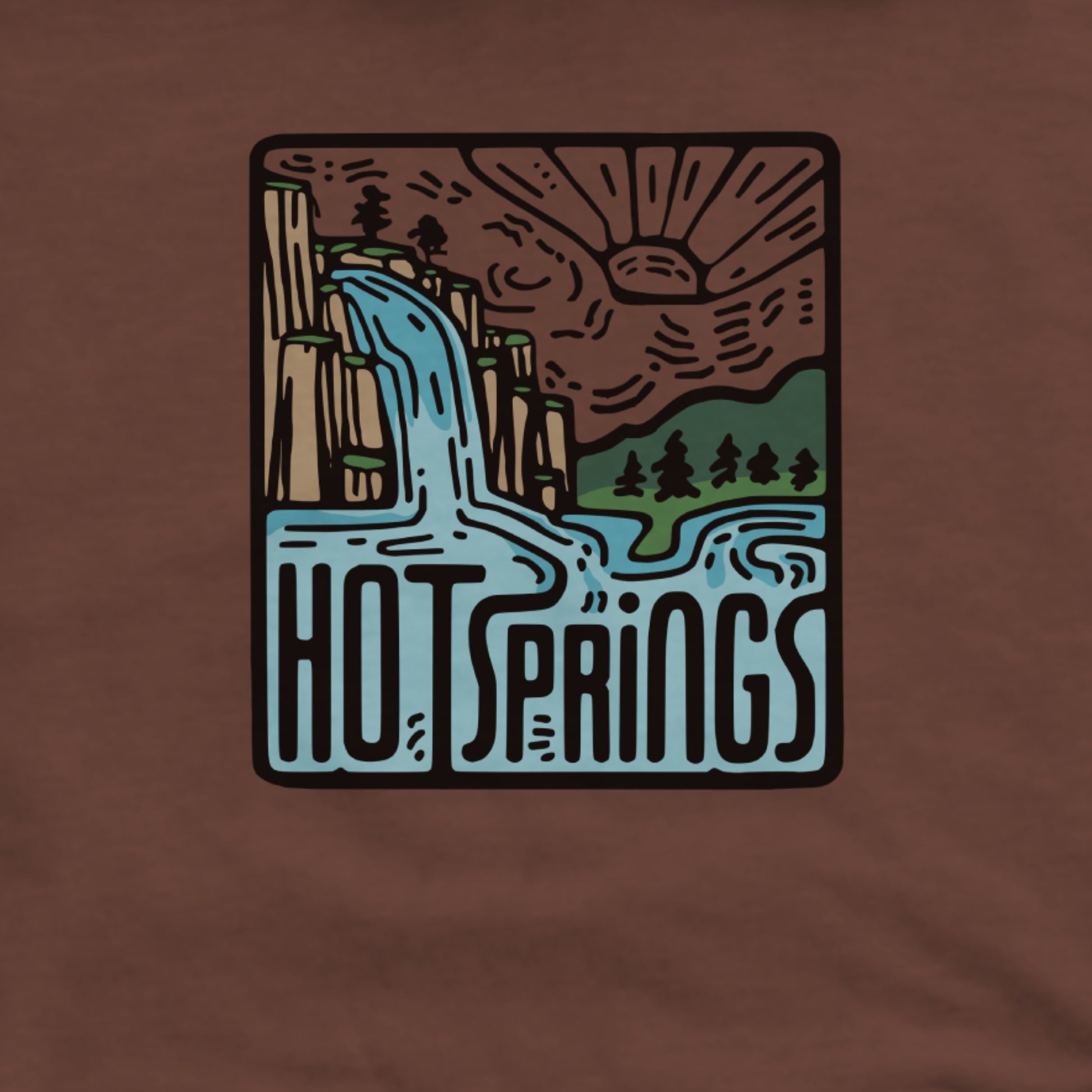 Hot Springs National Park Hoodie Adventure and Outdoors Themed Hoodie