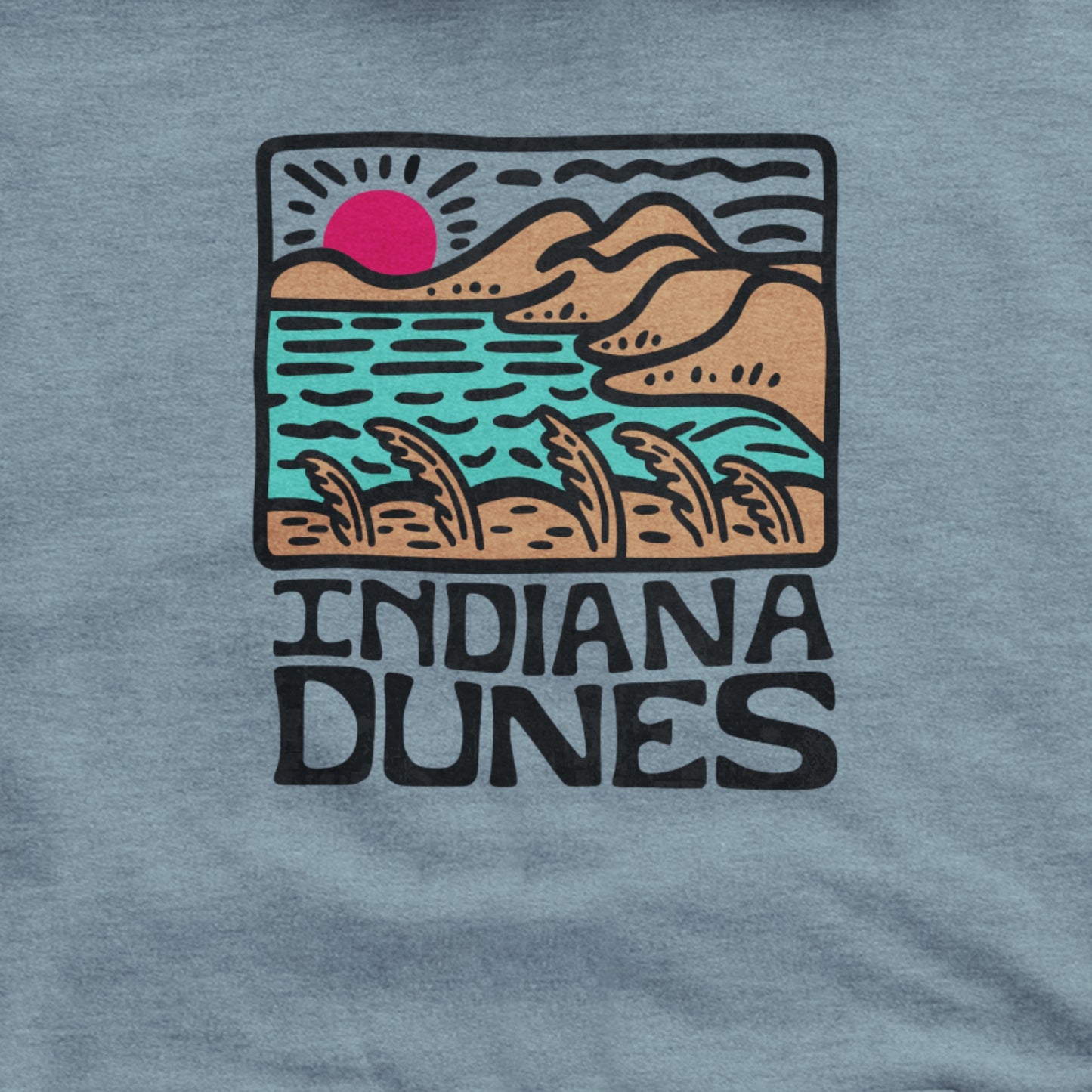 Indiana Dunes National Park Hoodie Adventure and Outdoors Themed Hoodie