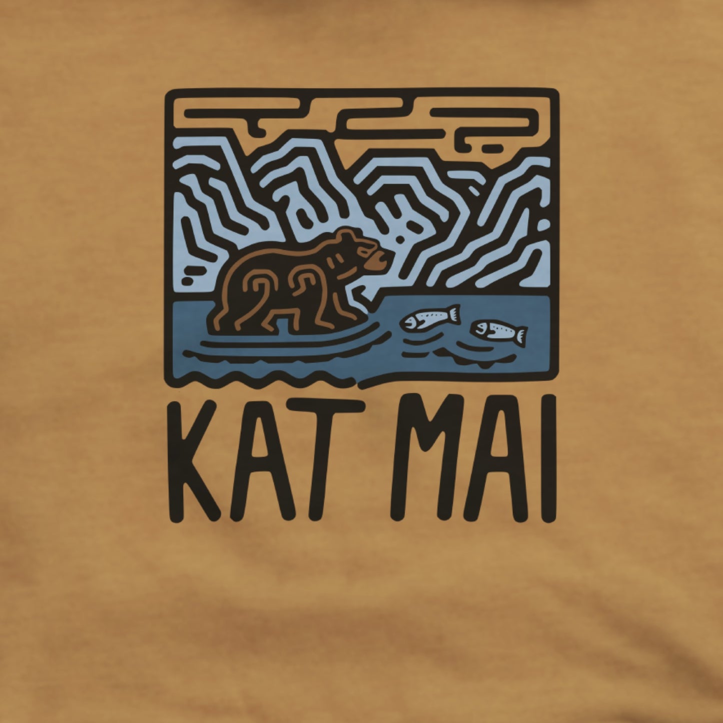 Katmai National Park Hoodie Adventure and Outdoors Themed Hoodie