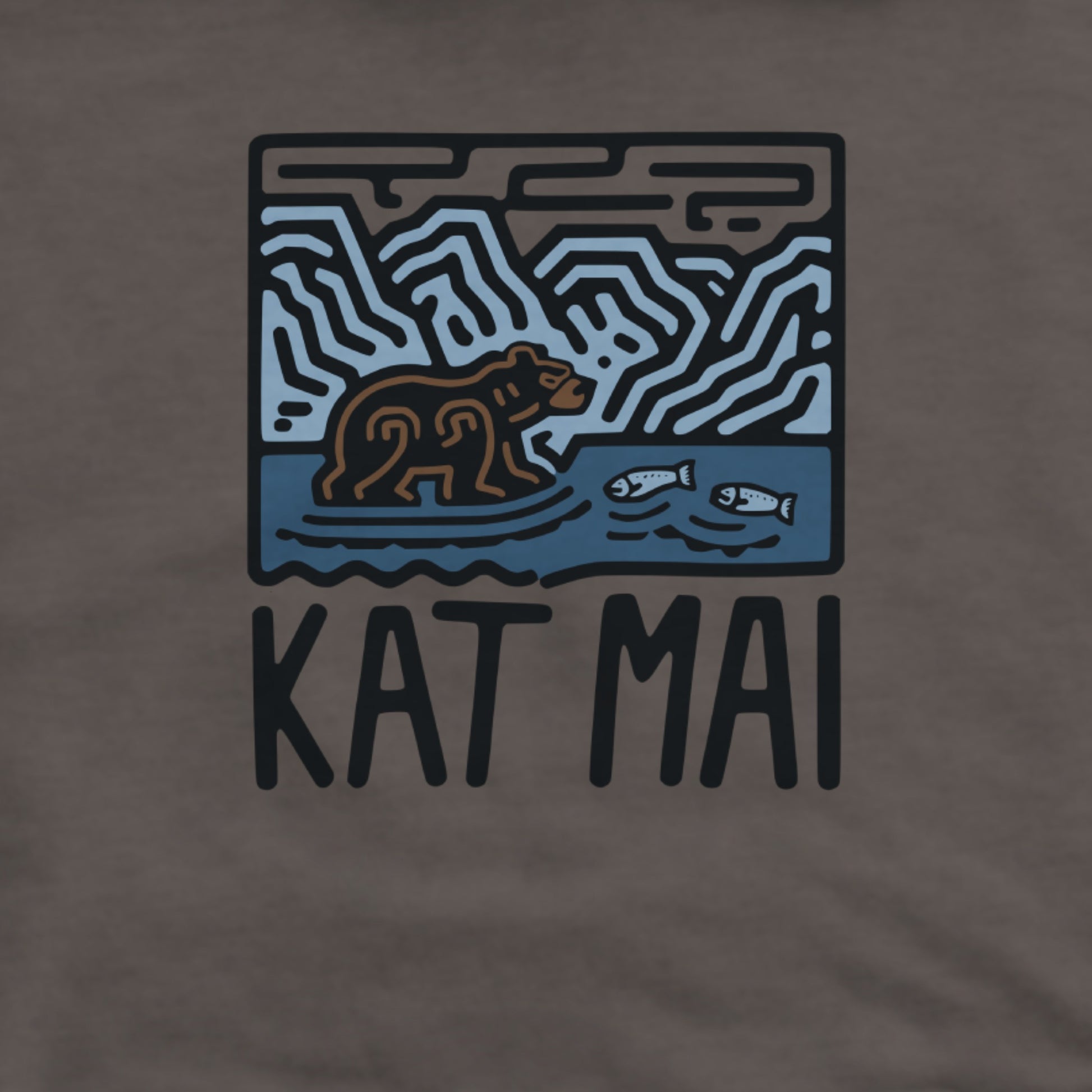 Katmai National Park Hoodie Adventure and Outdoors Themed Hoodie