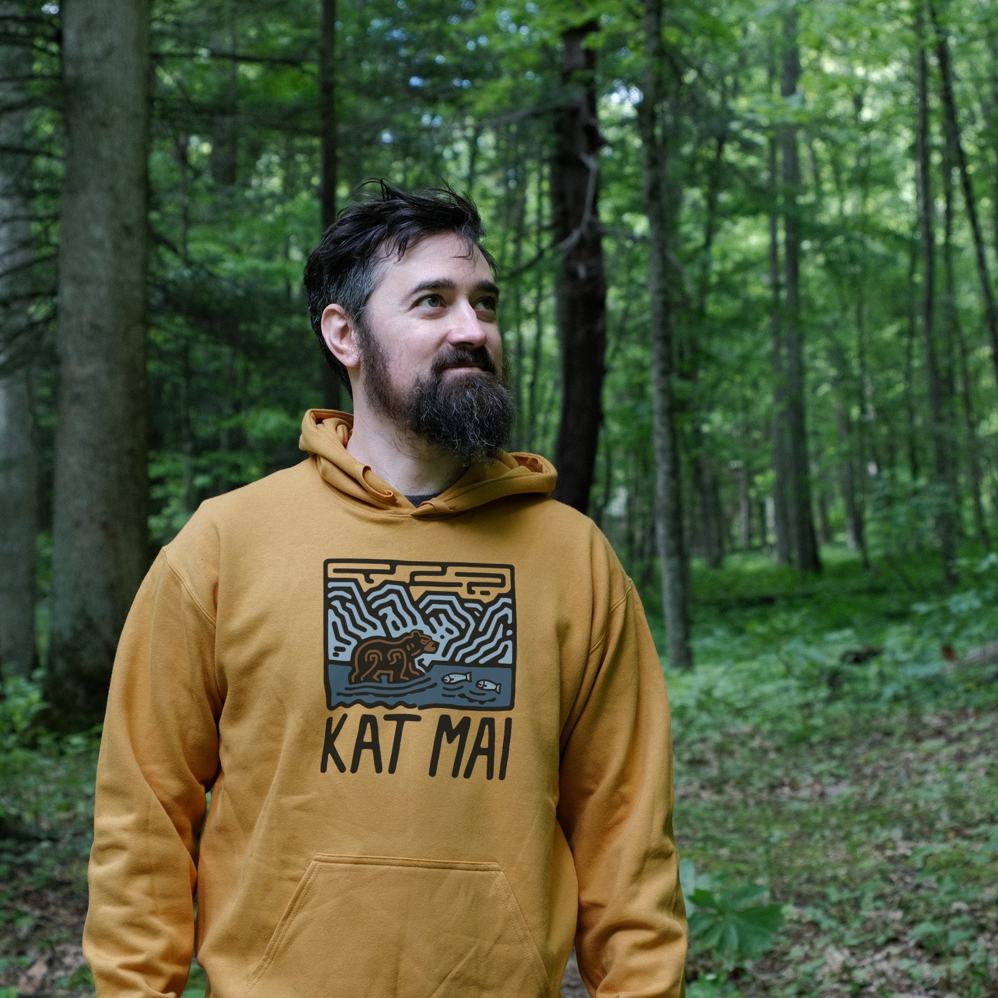 Katmai National Park Hoodie Adventure and Outdoors Themed Hoodie