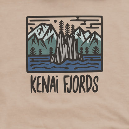 Kenai Fjords National Park Hoodie Adventure and Outdoors Themed Hoodie