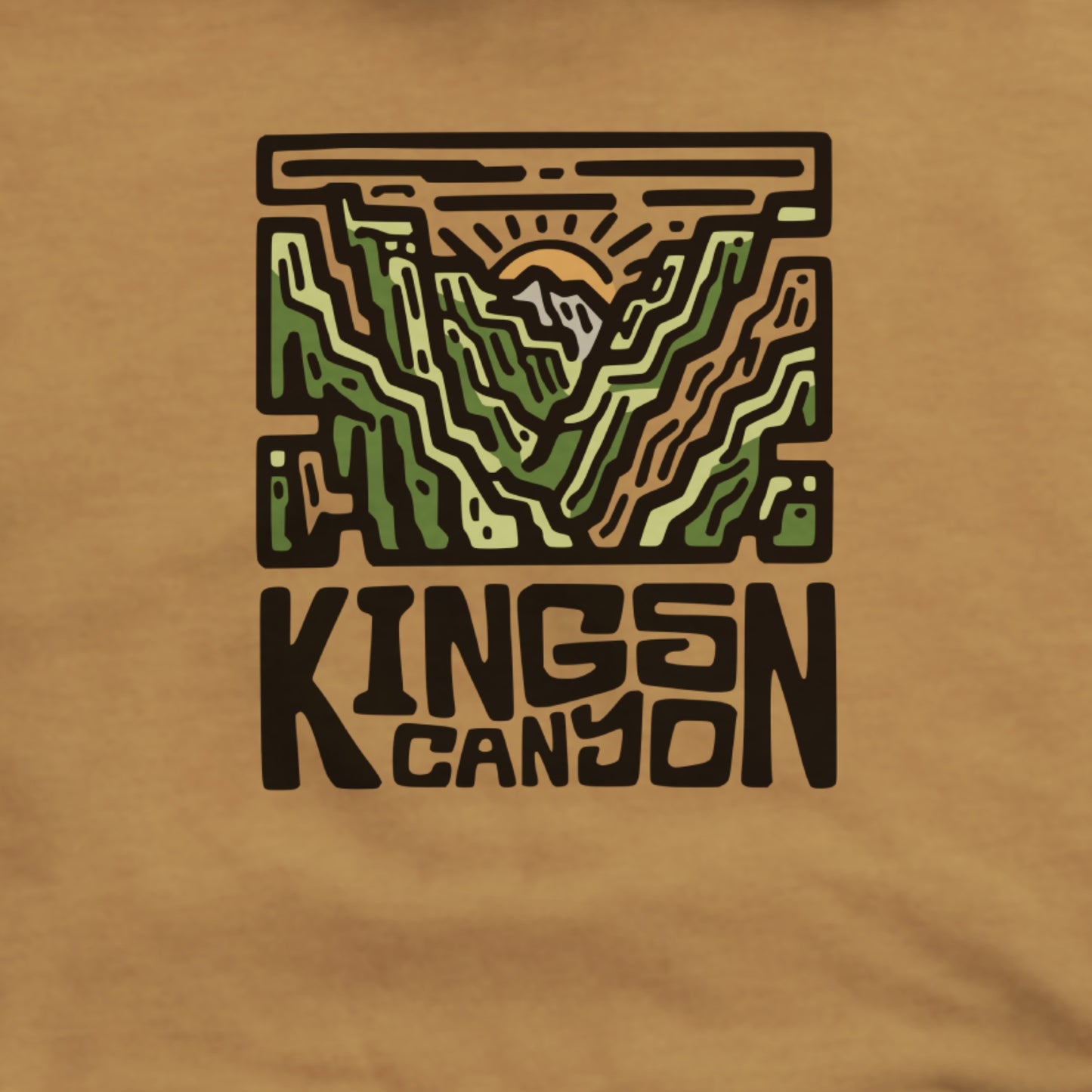 Kings Canyon National Park Hoodie Adventure and Outdoors Themed Hoodie