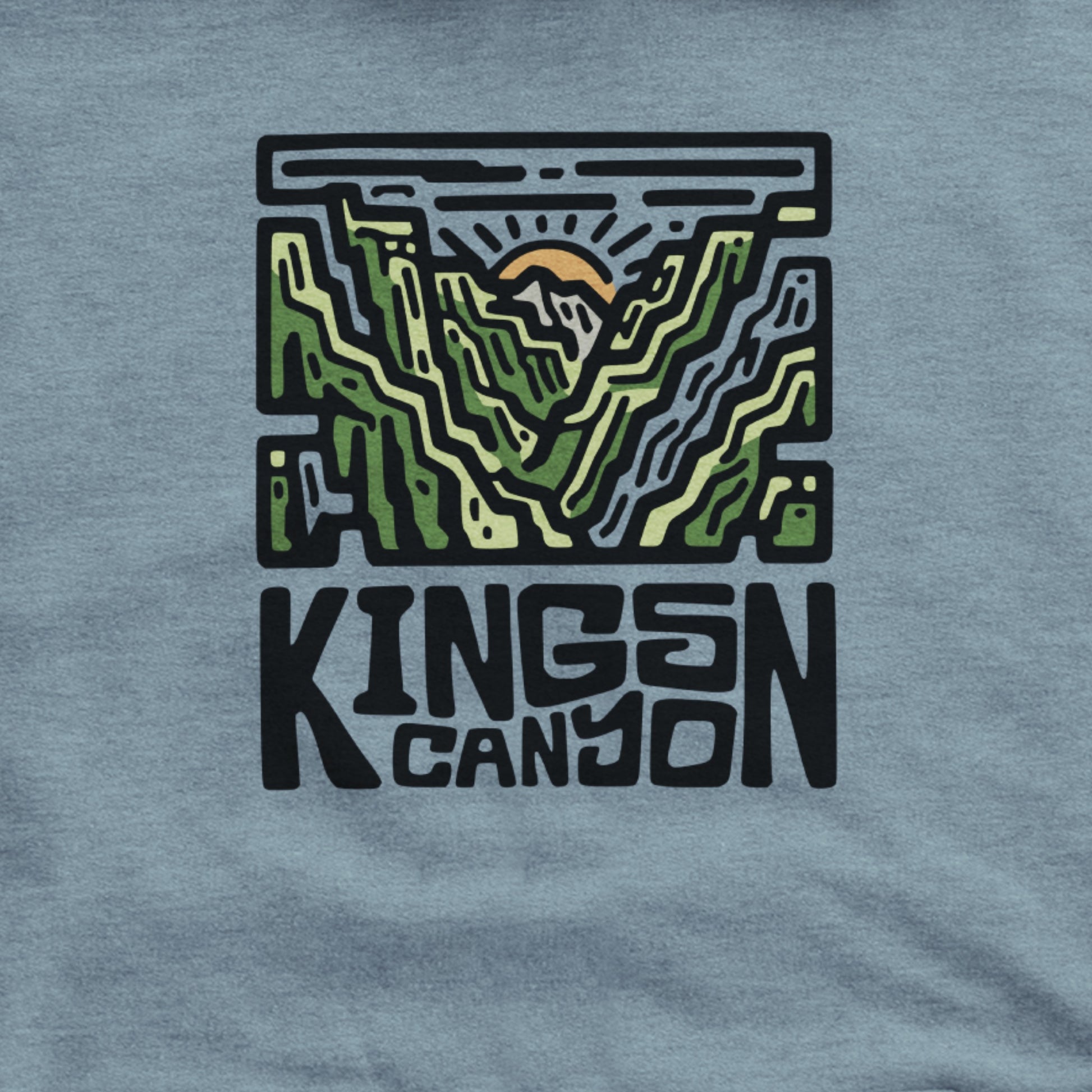 Kings Canyon National Park Hoodie Adventure and Outdoors Themed Hoodie
