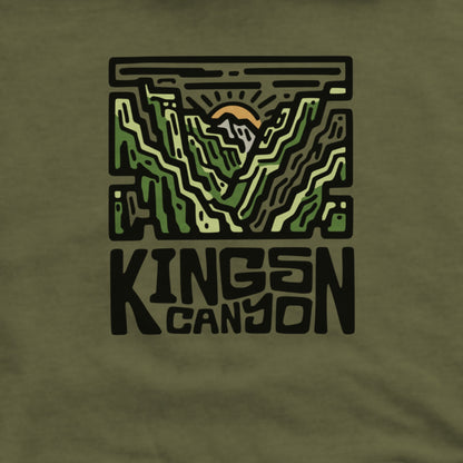 Kings Canyon National Park Hoodie Adventure and Outdoors Themed Hoodie