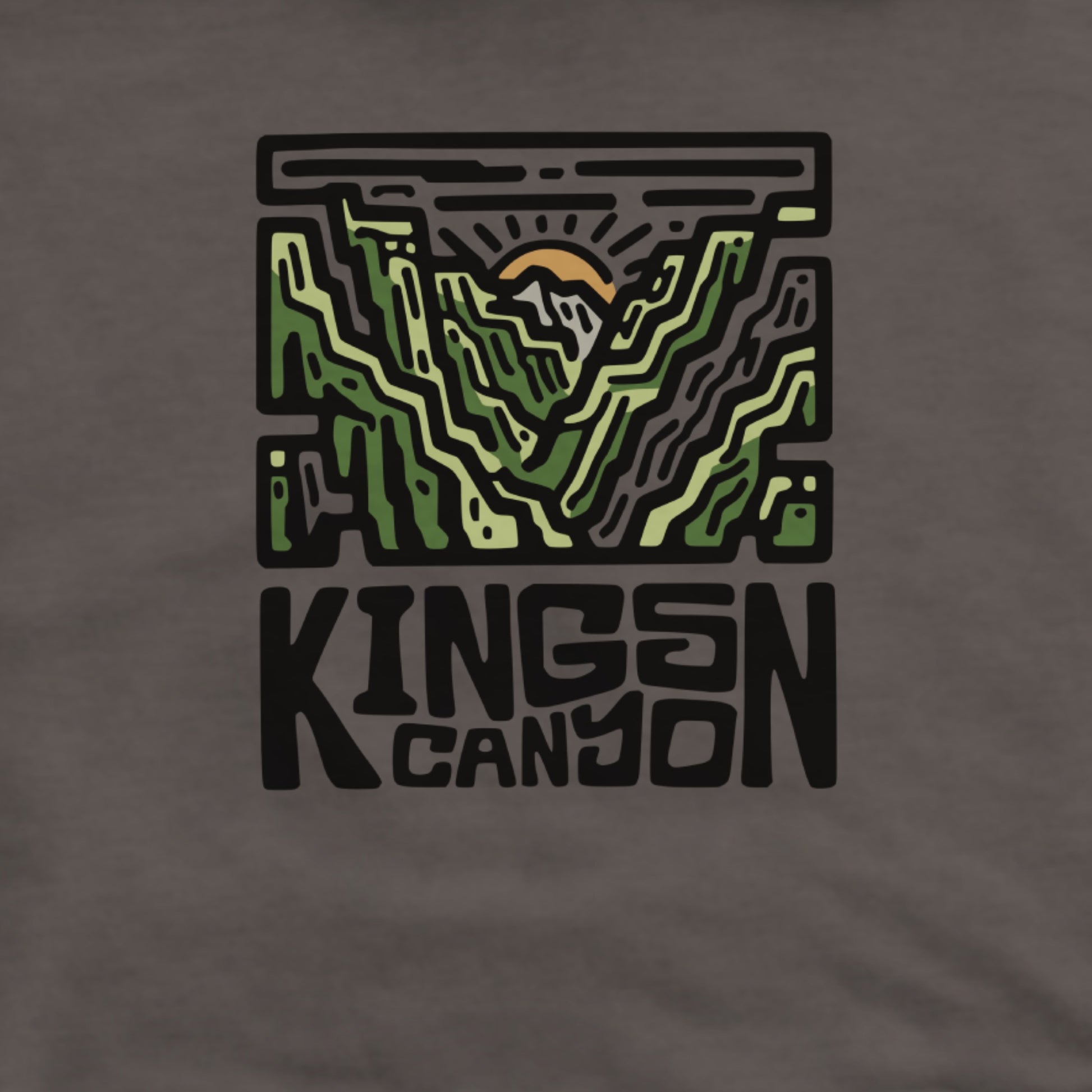 Kings Canyon National Park Hoodie Adventure and Outdoors Themed Hoodie
