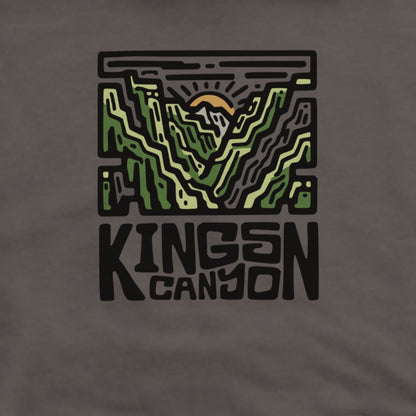 Kings Canyon National Park Hoodie Adventure and Outdoors Themed Hoodie
