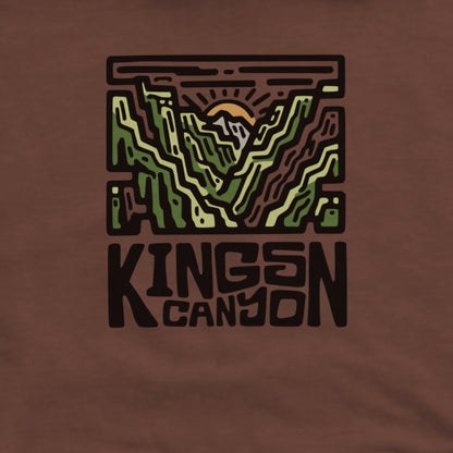 Kings Canyon National Park Hoodie Adventure and Outdoors Themed Hoodie