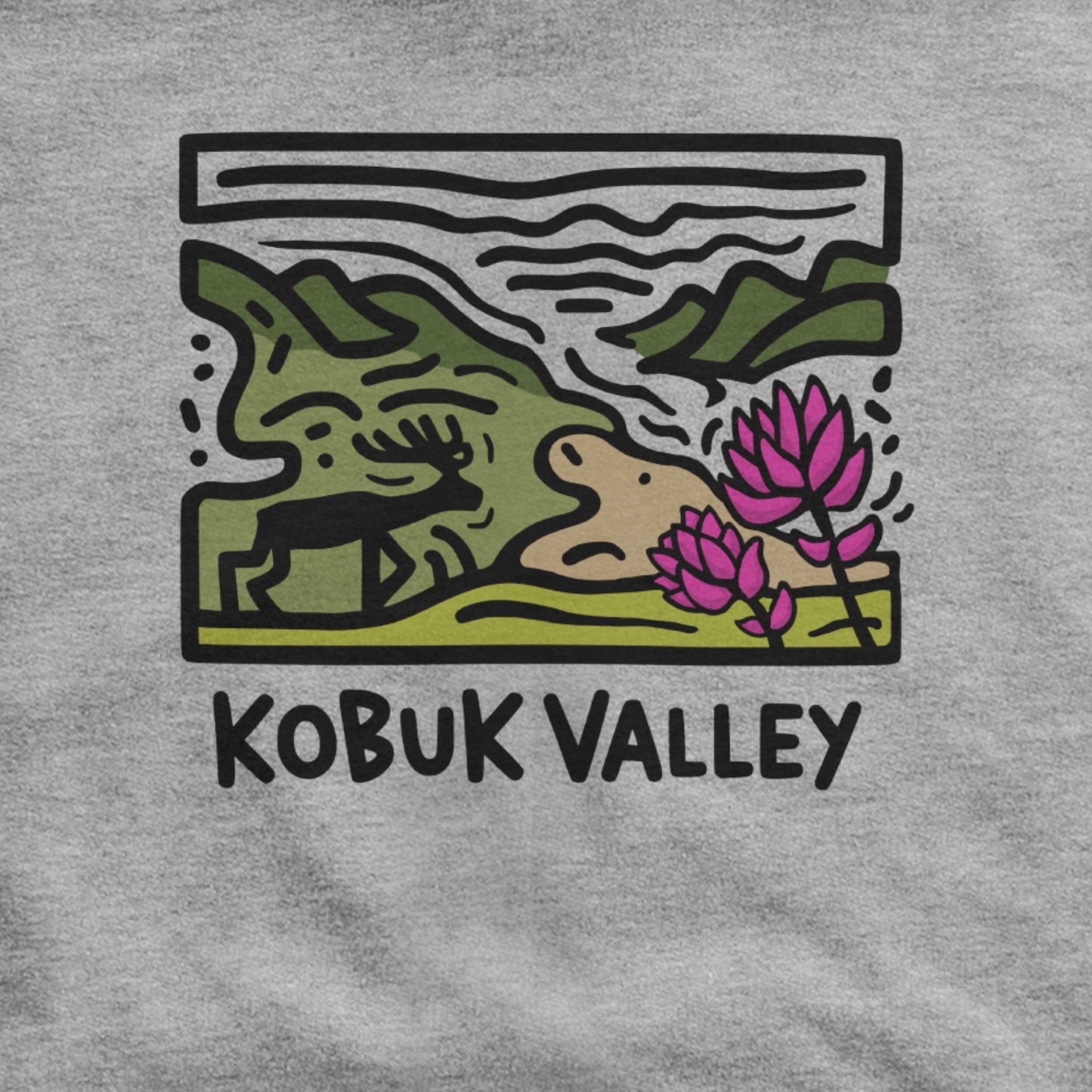 Kobuk Valley National Park Hoodie Adventure and Outdoors Themed Hoodie