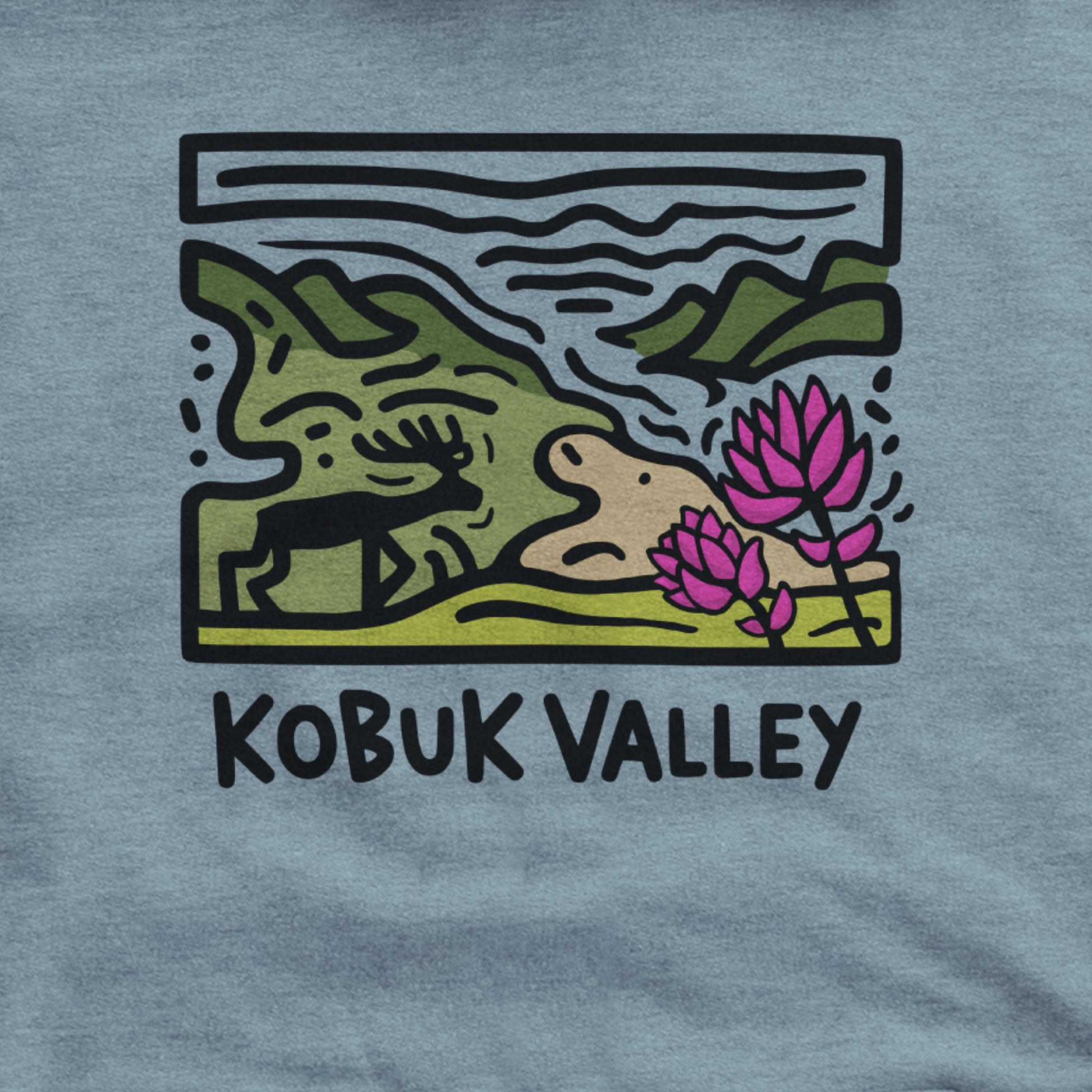 Kobuk Valley National Park Hoodie Adventure and Outdoors Themed Hoodie