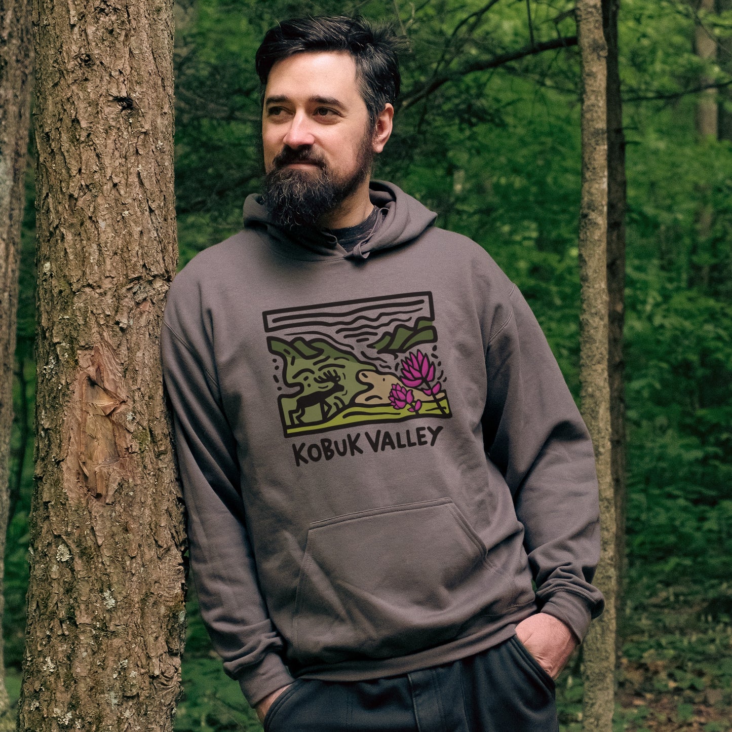 Kobuk Valley National Park Hoodie Adventure and Outdoors Themed Hoodie
