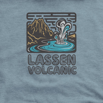 Lassen Volcanic National Park Hoodie Adventure and Outdoors Themed Hoodie