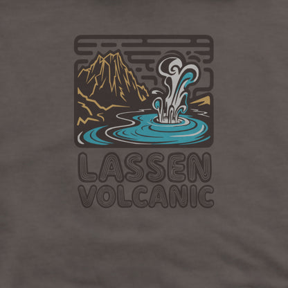 Lassen Volcanic National Park Hoodie Adventure and Outdoors Themed Hoodie